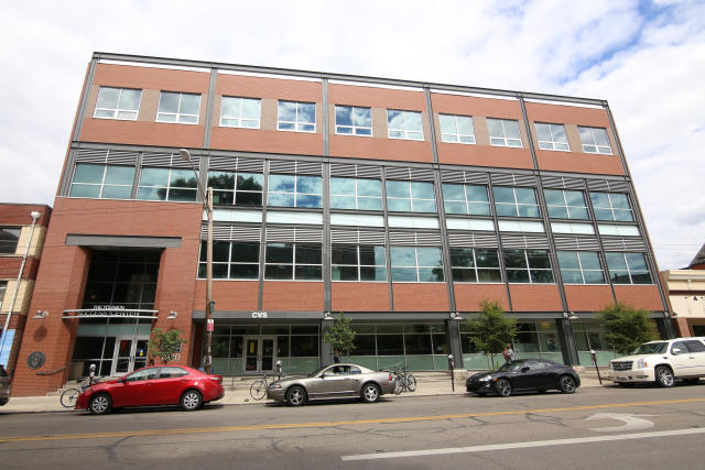 A photo of Younkin Success Center from Neil Avenue